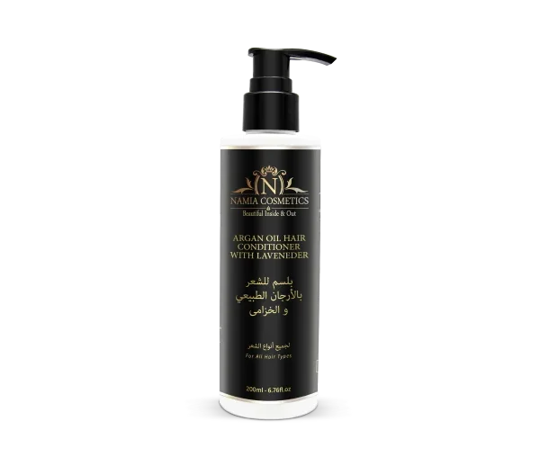 Argan oil hair conditioner with lavender
