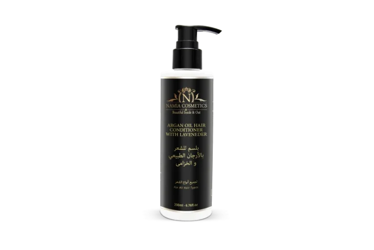 Argan oil hair conditioner with lavender
